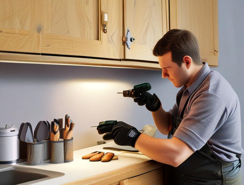 How to Fix Kitchen Cabinets Separating from the Wall