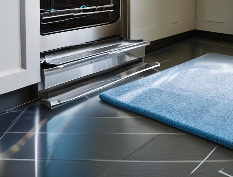 Removing Food Spills from Under the Stove