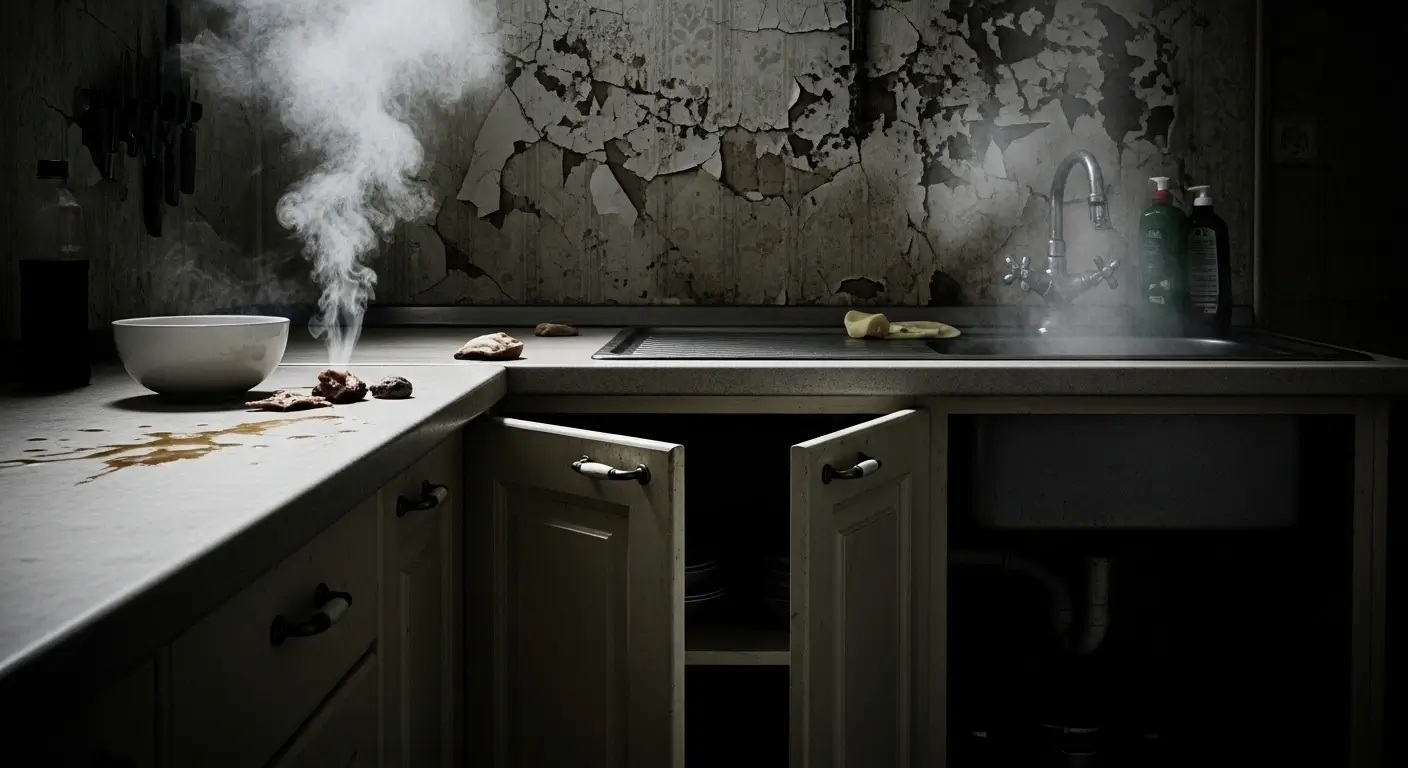 How To Remove Grease Buildup From Kitchen Cabinets