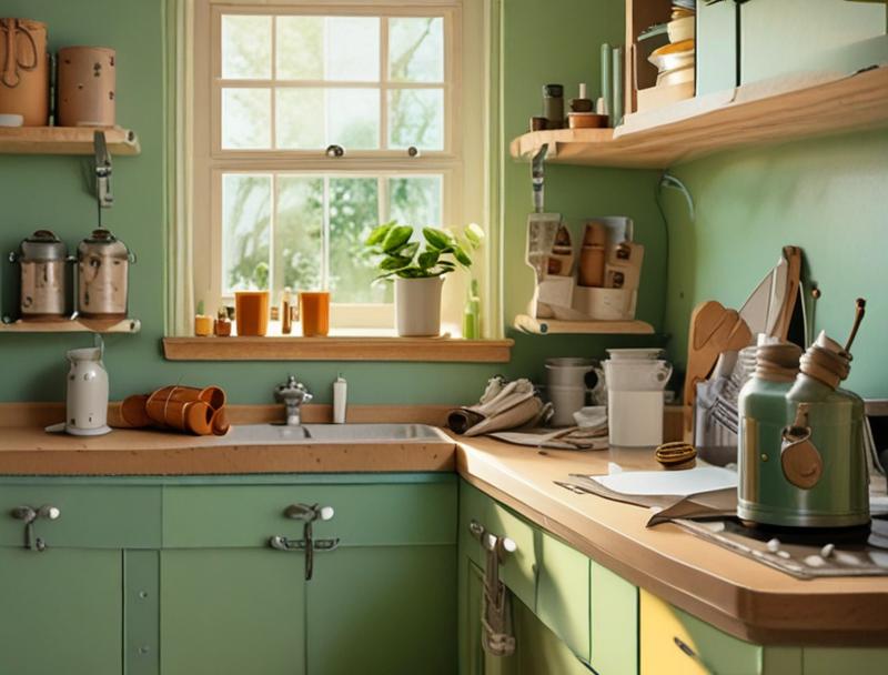 How To Repair Old Kitchen Cabinets From The 1950S