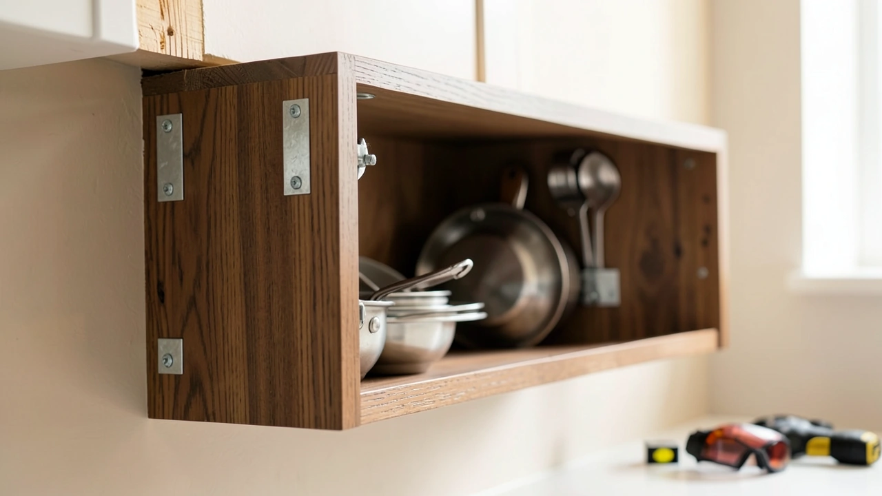 How To Secure Heavy Kitchen Cabinets Properly