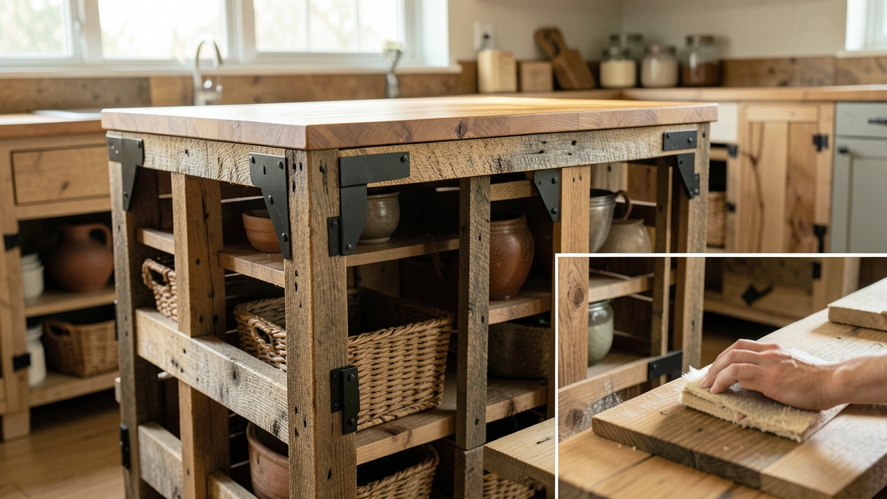 How To Strengthen Diy Kitchen Cabinets Made From Pallets