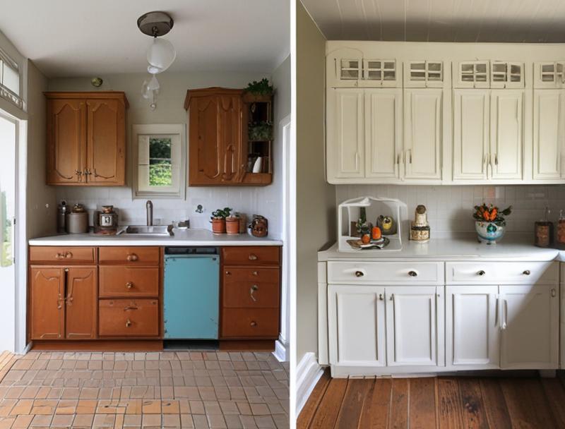 How To Update Kitchen Cabinets From The 1970S Without Replacing