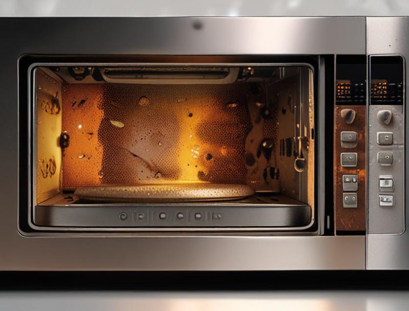 How To Clean A Microwave With Baked-On Food