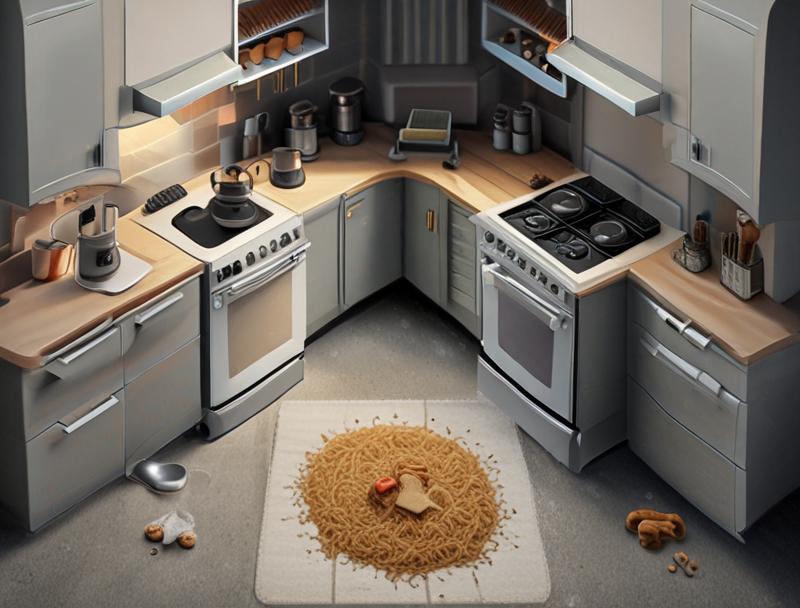 How To Clean Under Kitchen Appliances Properly