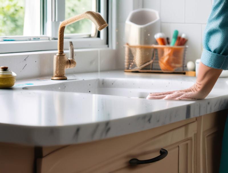 How To Remove Sticky Residue From Kitchen Surfaces